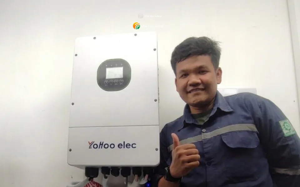 PLTS rumah tinggal 3,72 kWp di Semarang oleh Ufuk Hijau Energi